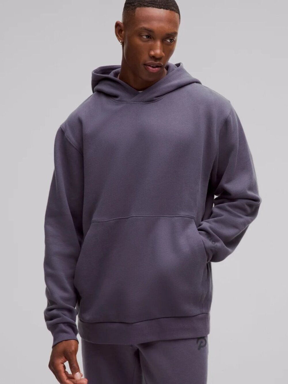 Lululemon Men's Steady State Pullover Hoodie - Purple